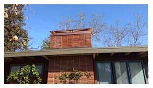 Outside view Chimney — Chimney Cleaning & Repair in Studio City, CA