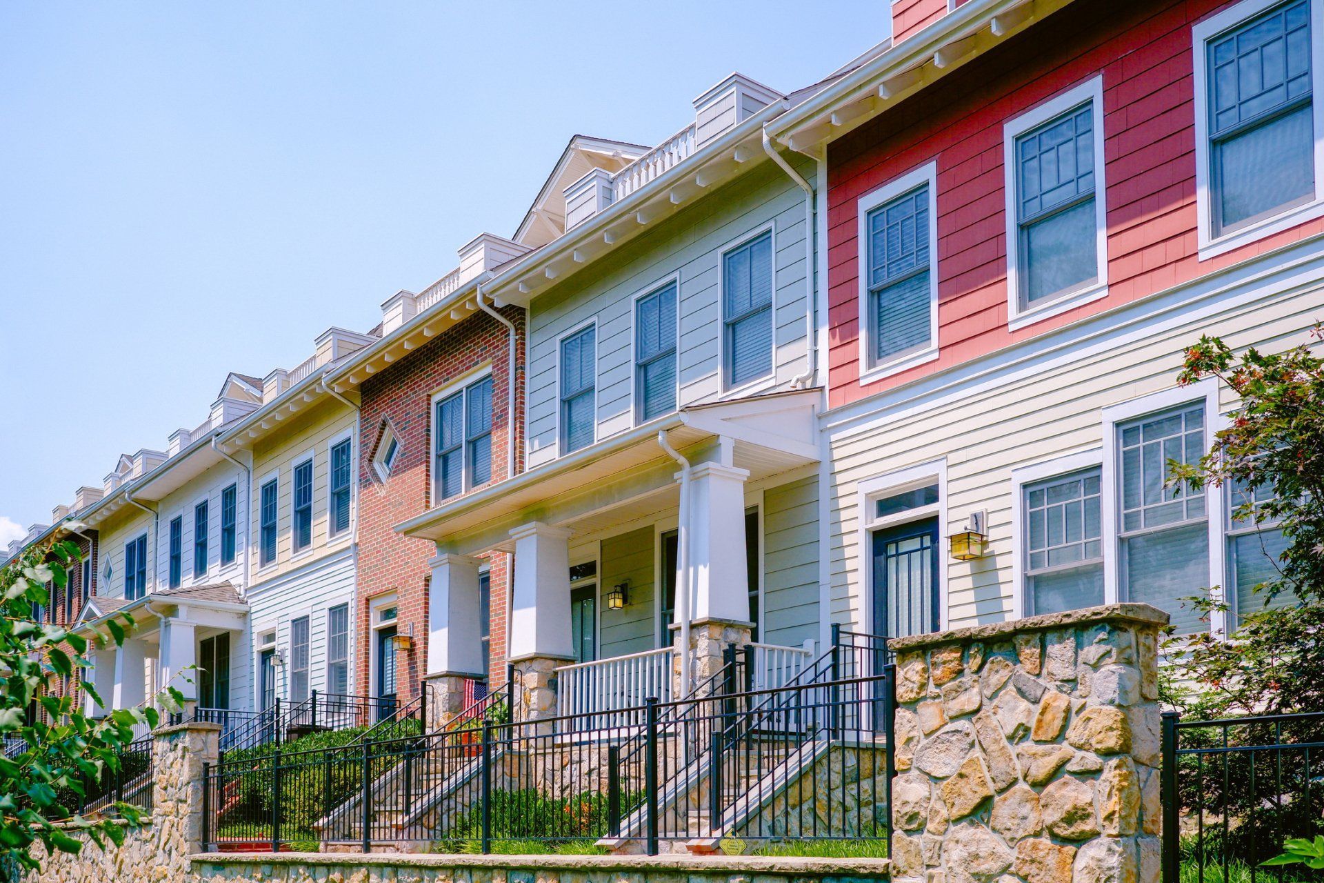 Colorful houses