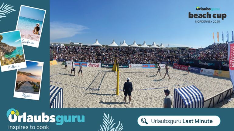 Urlaubsguru Beach Cup live auf Twitch