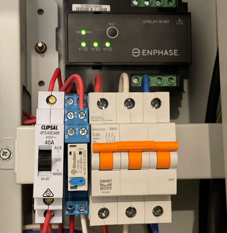 Solar PV with micro inverters installed in Ballarat