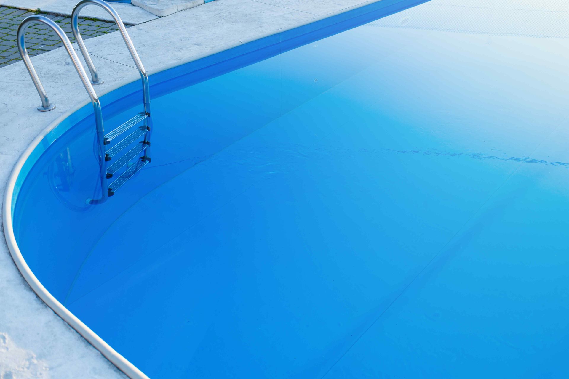 Pristine view of a pool