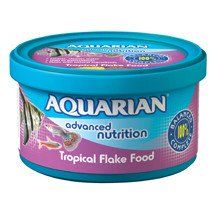 Aquarian fish food.