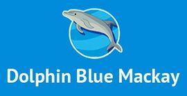 Dolphin Blue Mackay logo