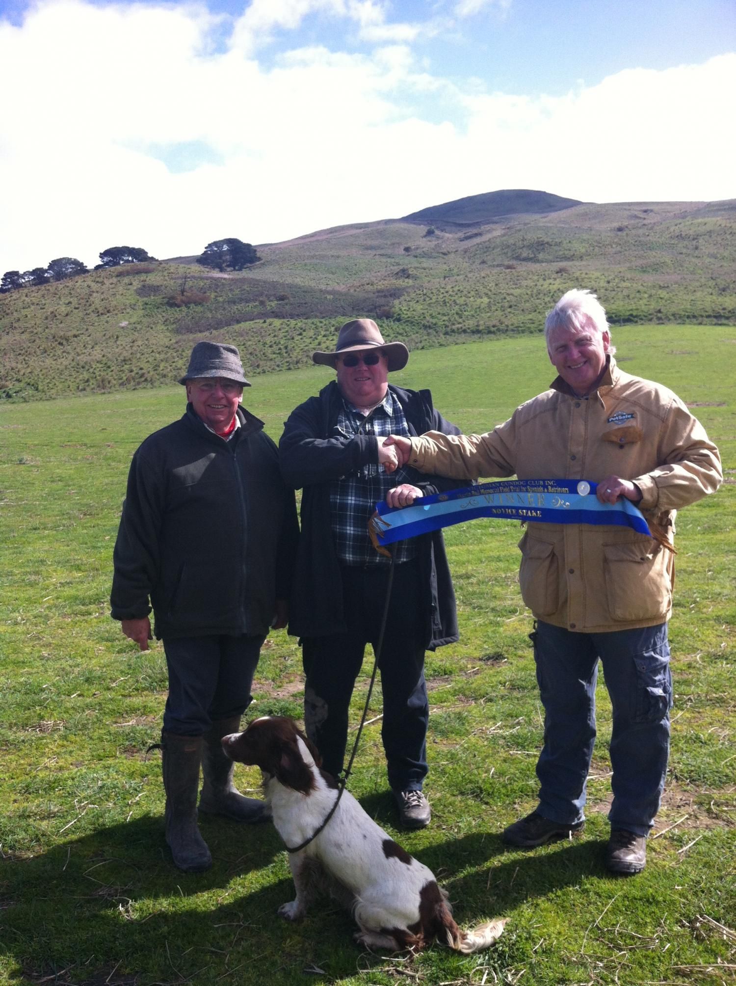 Three People and a One Train Dog | Bathurst, Nsw | Wentlooge Spaniels