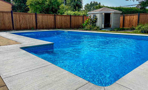 Picture of Pool in Background