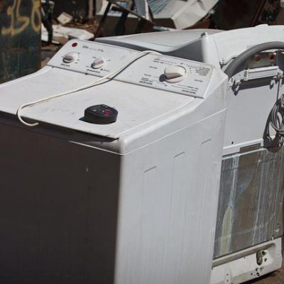Scrap Washing Machine — Melbourne, VIC — J.K. Recycling Pty Ltd