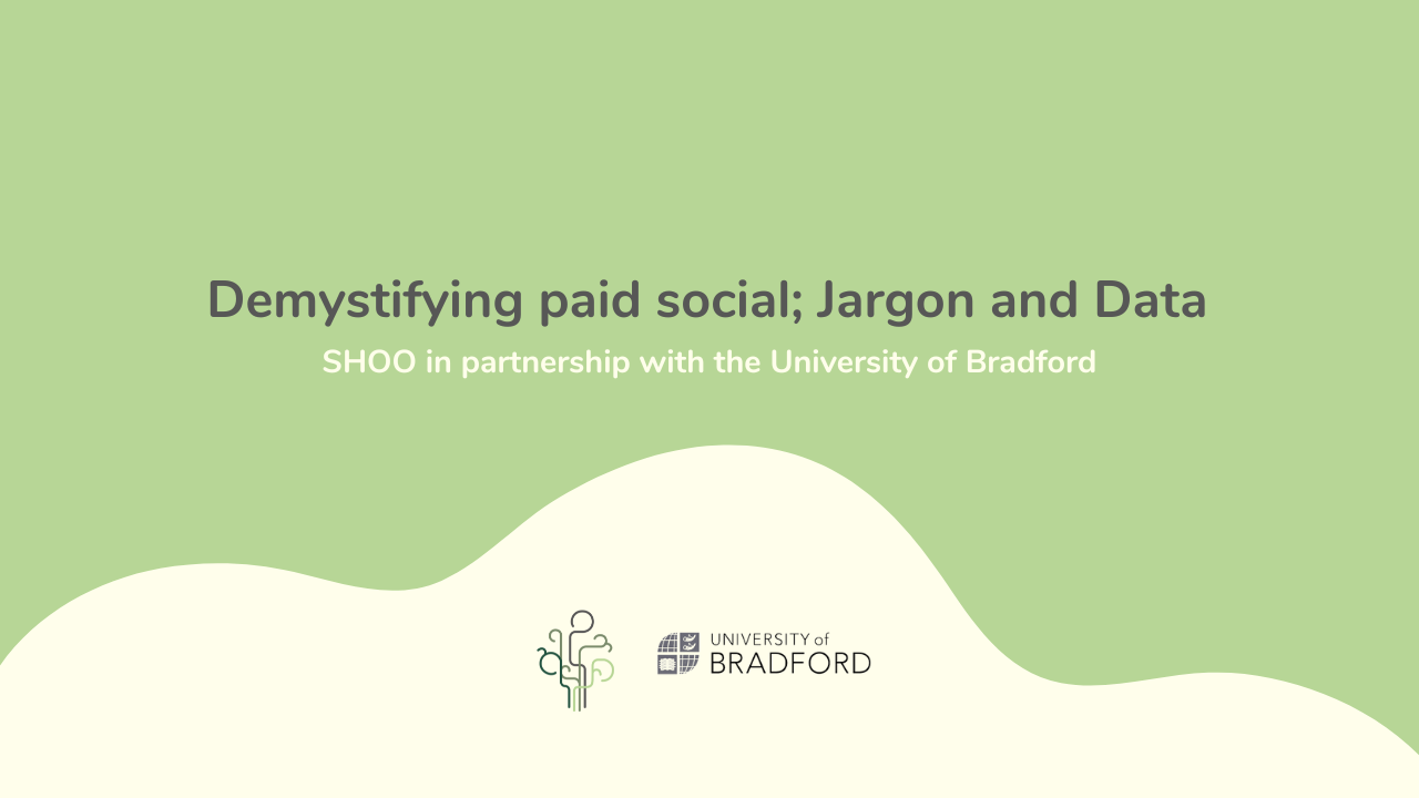 Learn 7 of the 9 ShooCo System steps to simplify paid social media in this University of Bradford lecture.