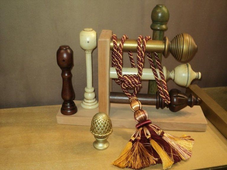 Bastoni per tende in ottone