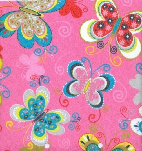 tenda a rullo con fantasia a farfalle