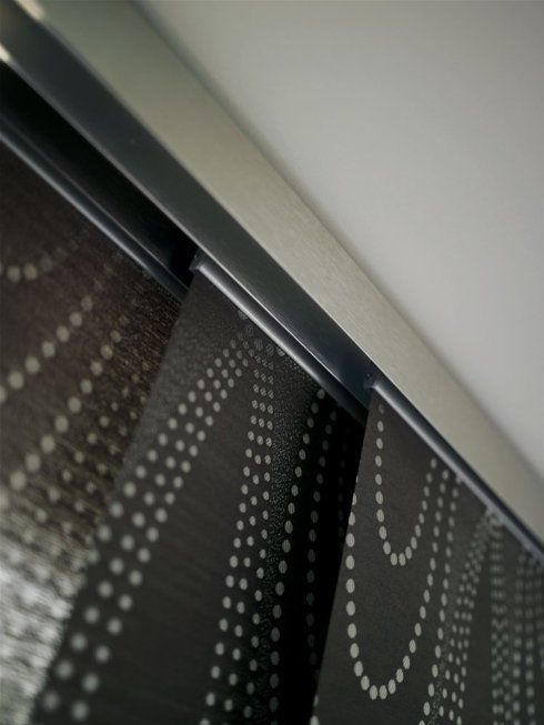 tende a pannello decorate