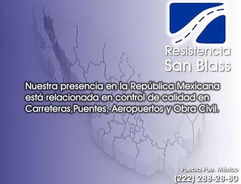 RESISTENCIA SAN BLASS - Control de calidad en carreteras