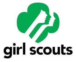 Green girl logo for girl scouts