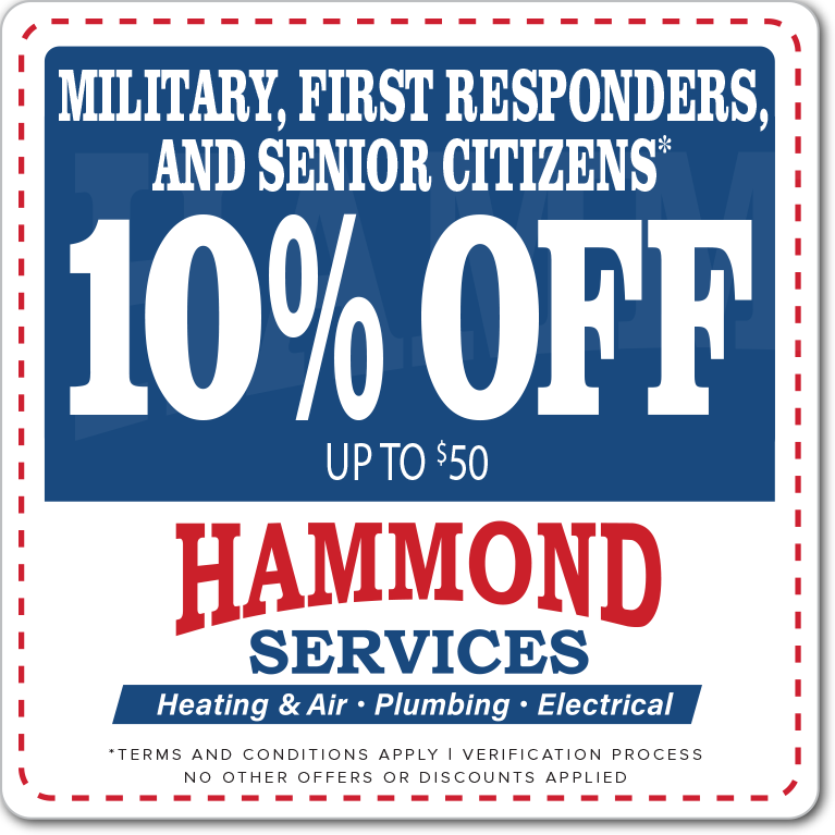 !0% Off (up to $50) for Military, First Responders, and Seniors - call for details.