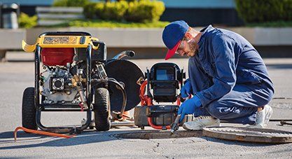 Video/Camera sewer inspection in Newnan