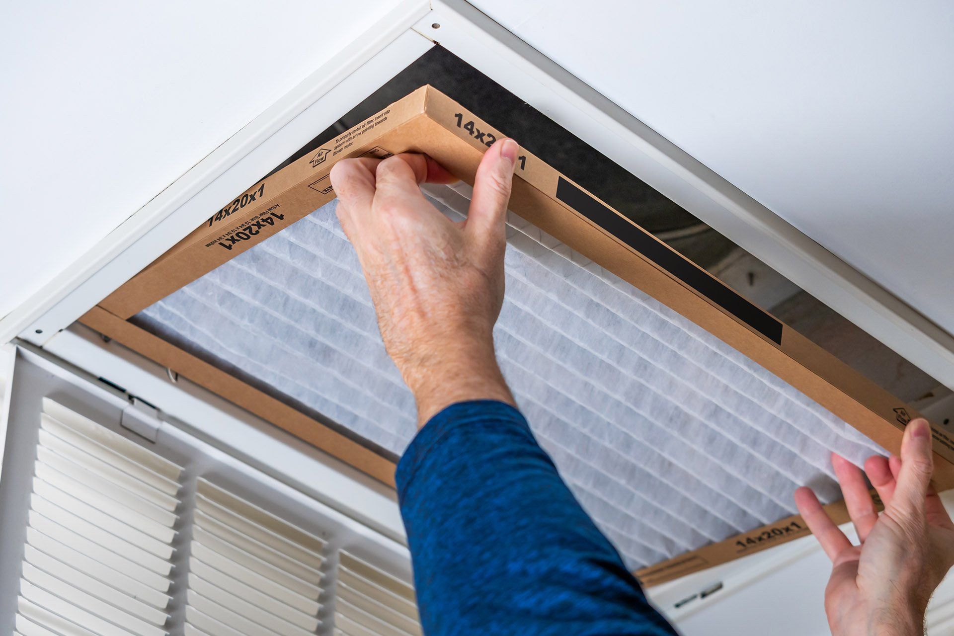 changing home air filter