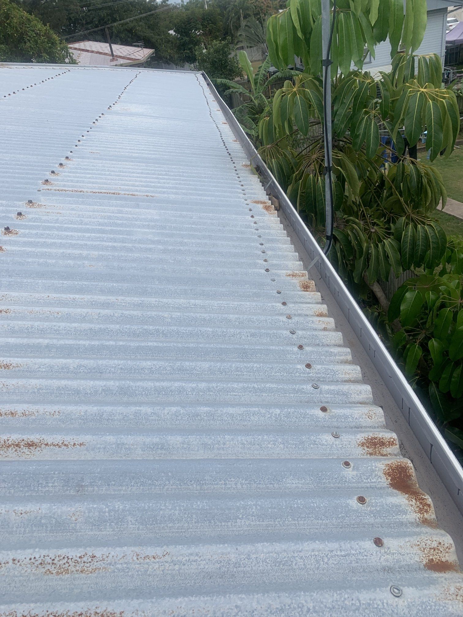 Before Roof Repair in Townsville — Top To Bottom Plumbing