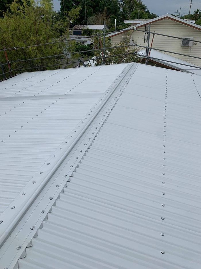 Closer Look Of A Maintained Roof