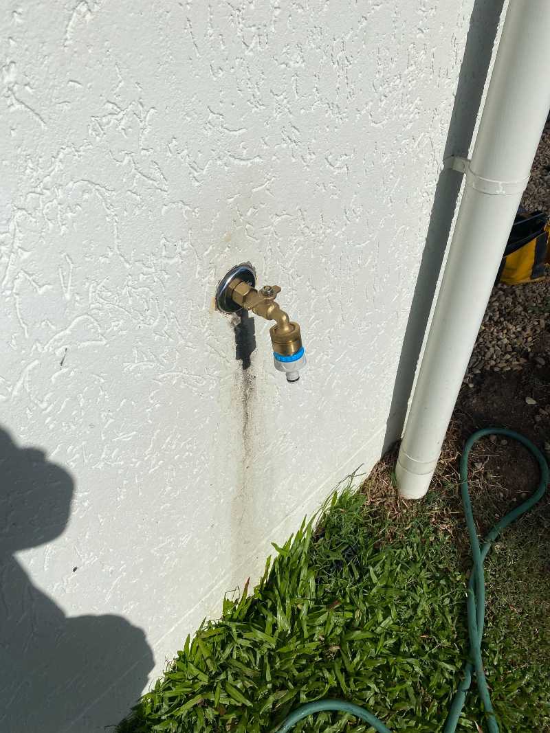 Fixed Emergency wall Leak 2 - Call out Leak in Townsville