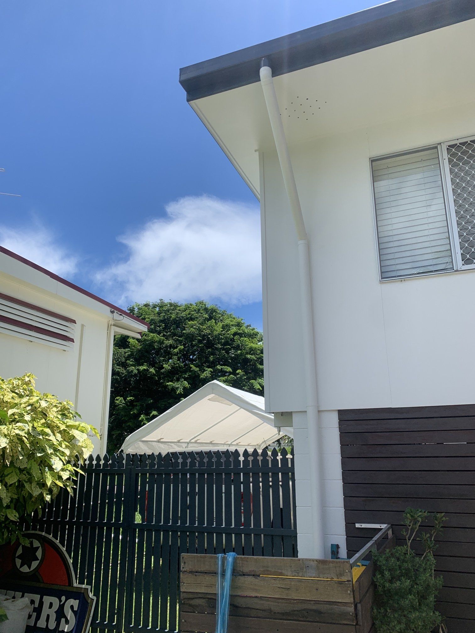 Coated Roof Gutter by Townsville roofers — Top To Bottom Plumbing