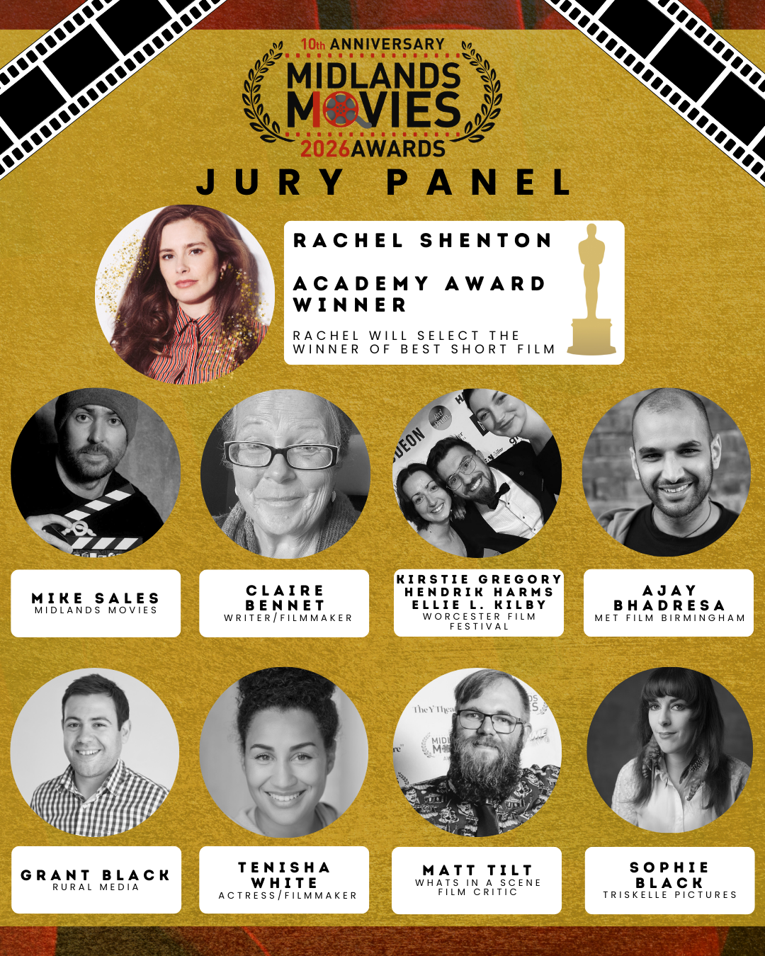 Midlands Movies Awards 2026 Jury Panel Awards Jury 2026 (ALL) 1920w 