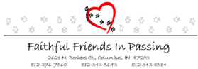 Faithful Friends in Passing Faithful Friends in Passing