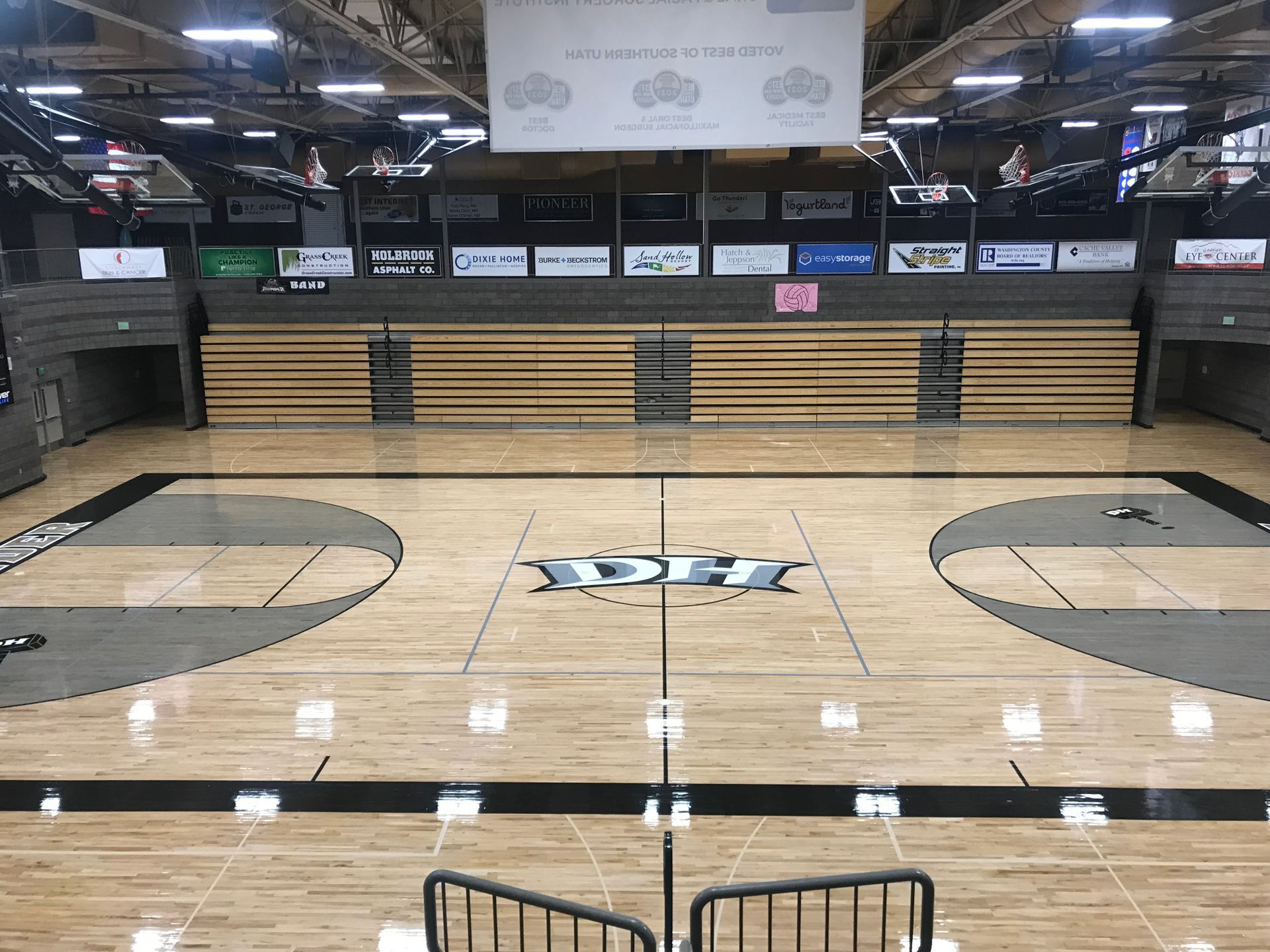 Basketball Court — Salt Lake City, UT — Croft-Beck Hardwood Floors