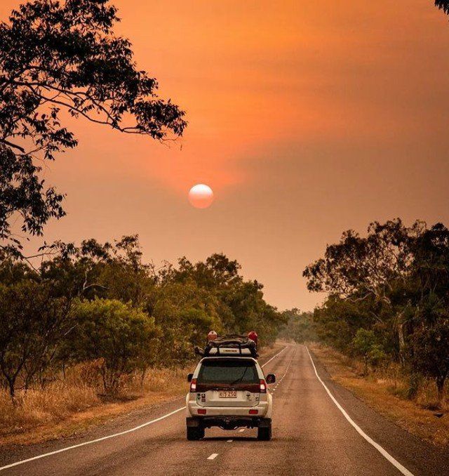 sunset in the Territory and the Kimberley