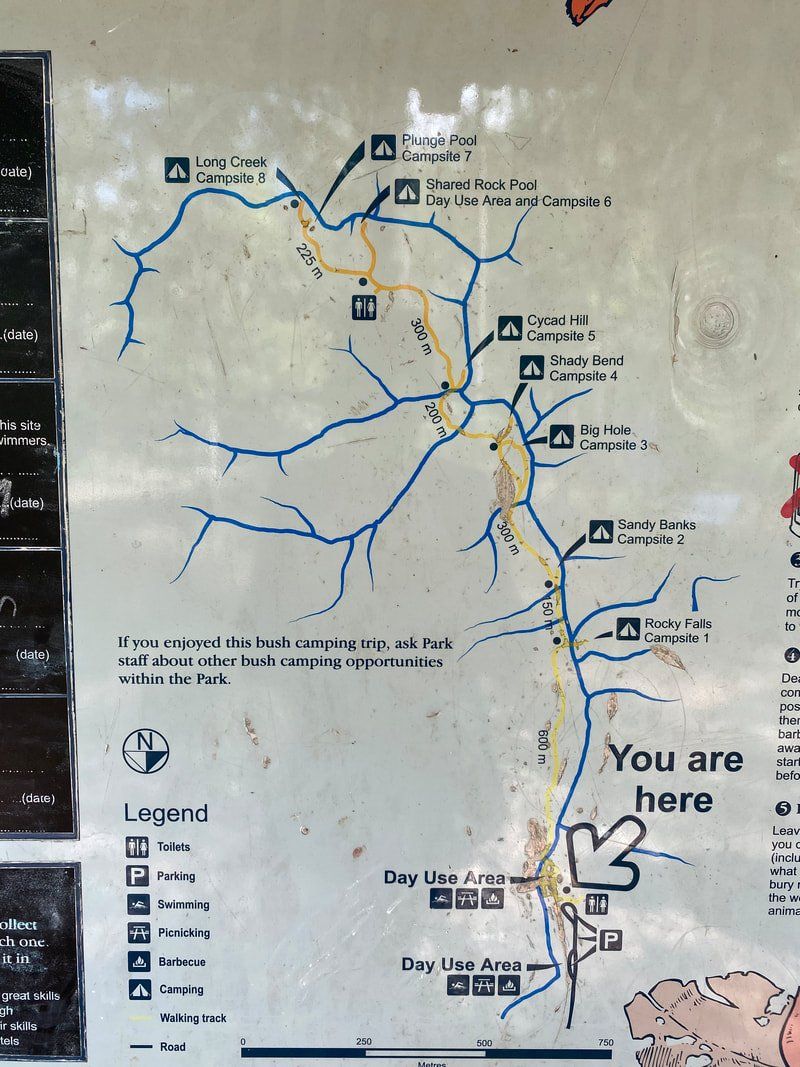 A map that says you are here on it