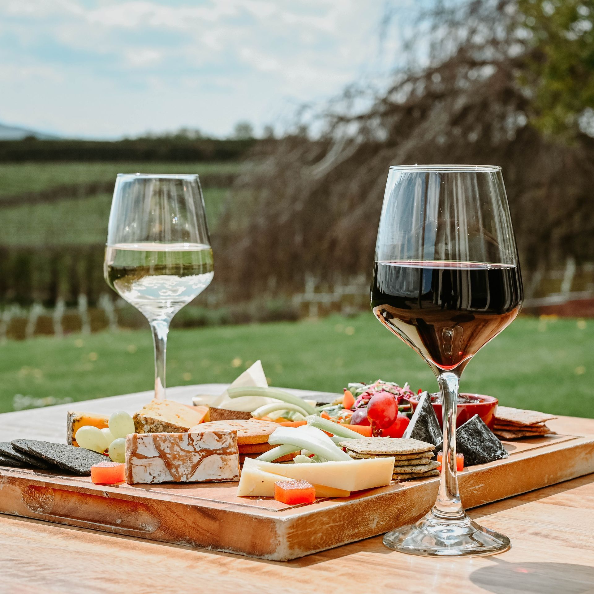 Wine pairing with brasserie food