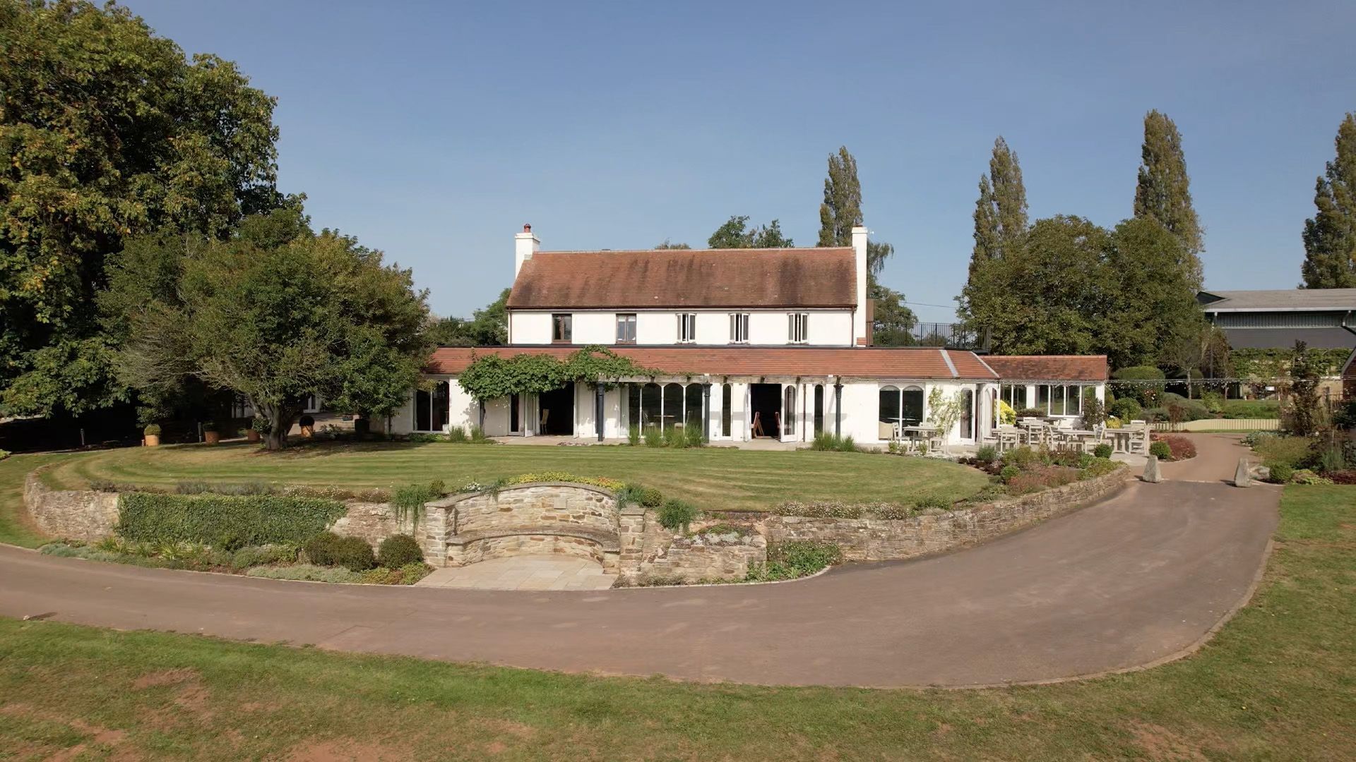Brasserie at Three Choirs Vineyards in Gloucestershire, perfect to celebrate an anniversary