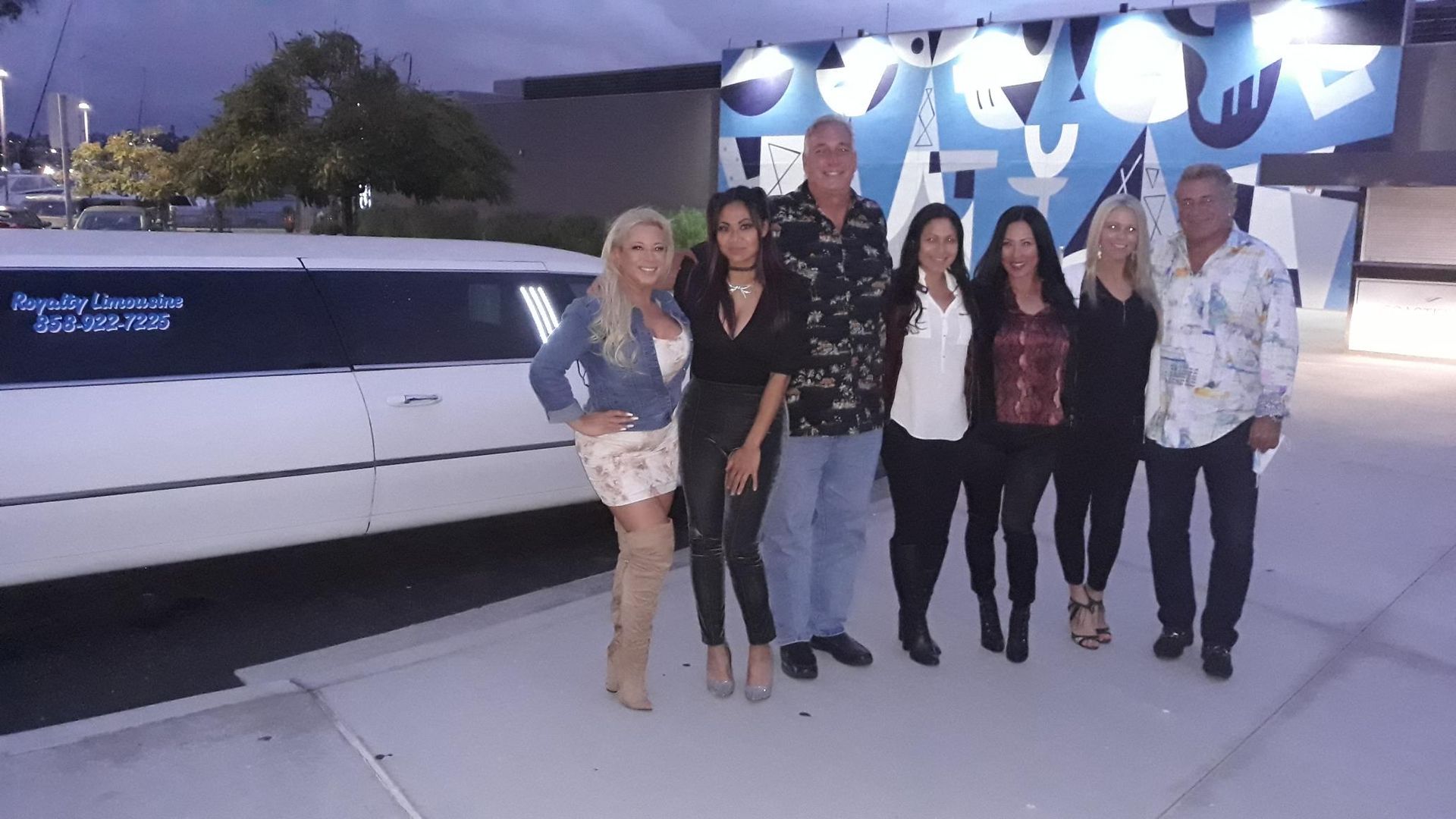 night out limo service in San Diego