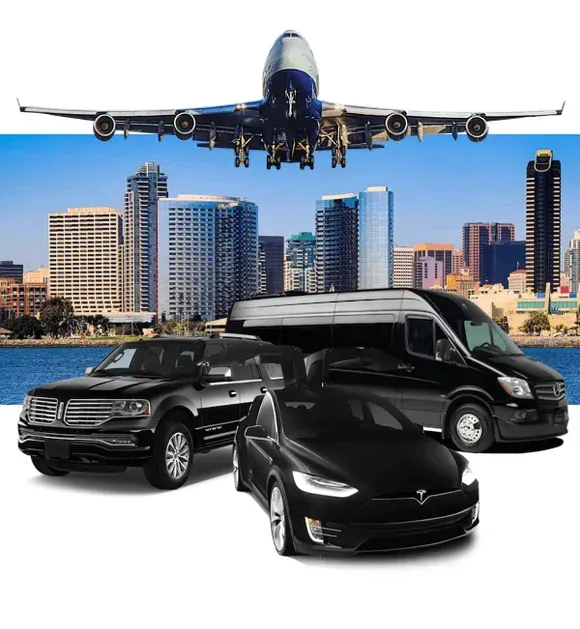 private transportation to and from San Diego airport