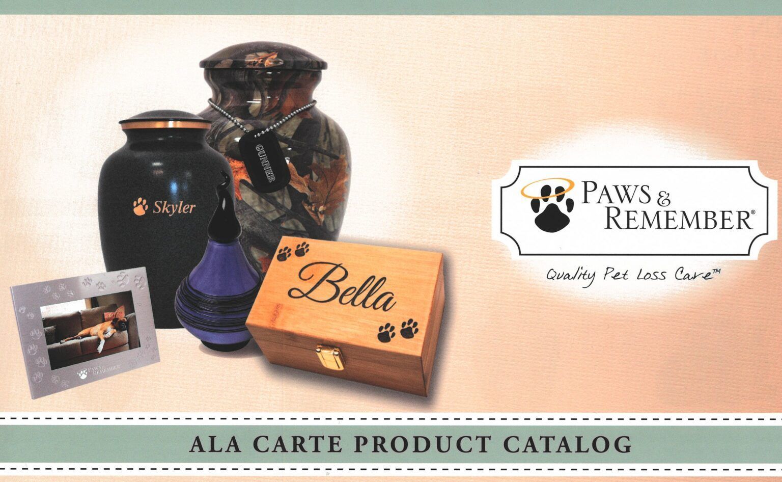 Ala Carte Product Catalog Image