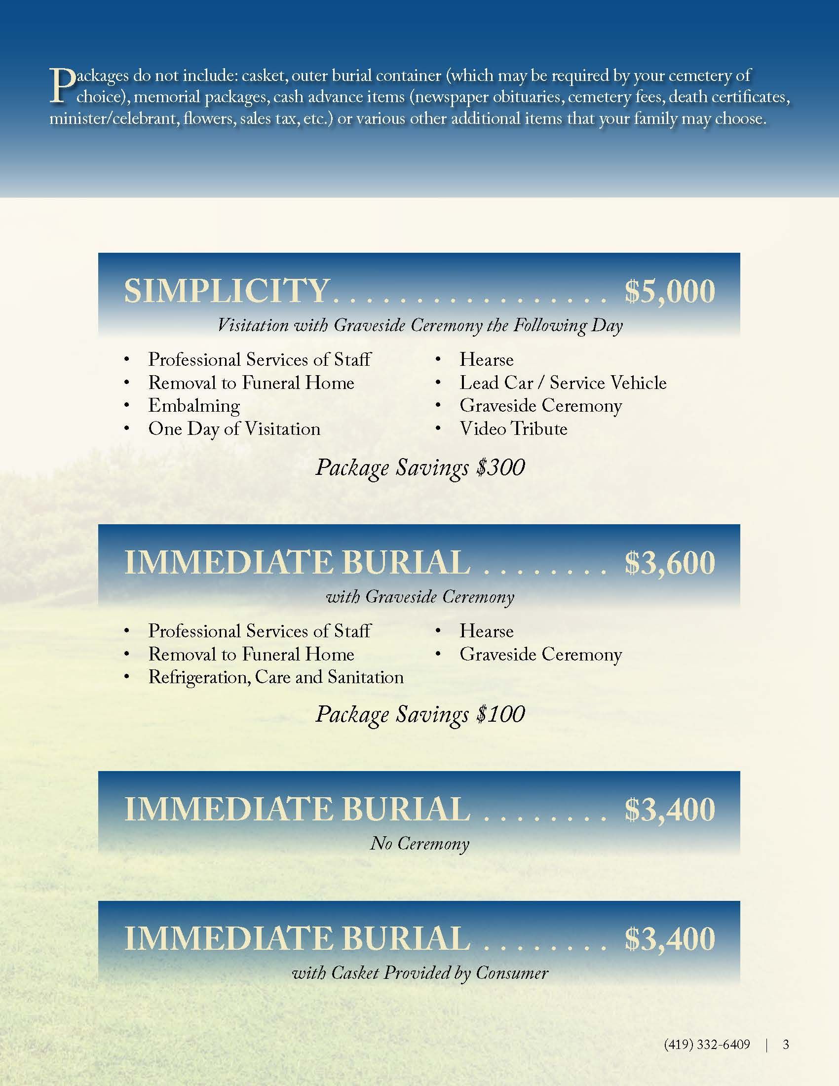 Burial Options Pricing Page 2