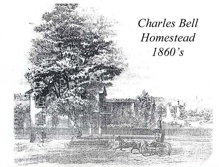 Charles Bell Homestead 1860s Photo