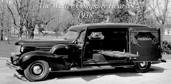 Old Weller Company Hearse
