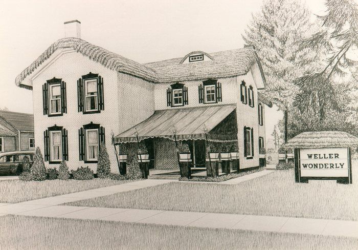 Old Funeral Home Building