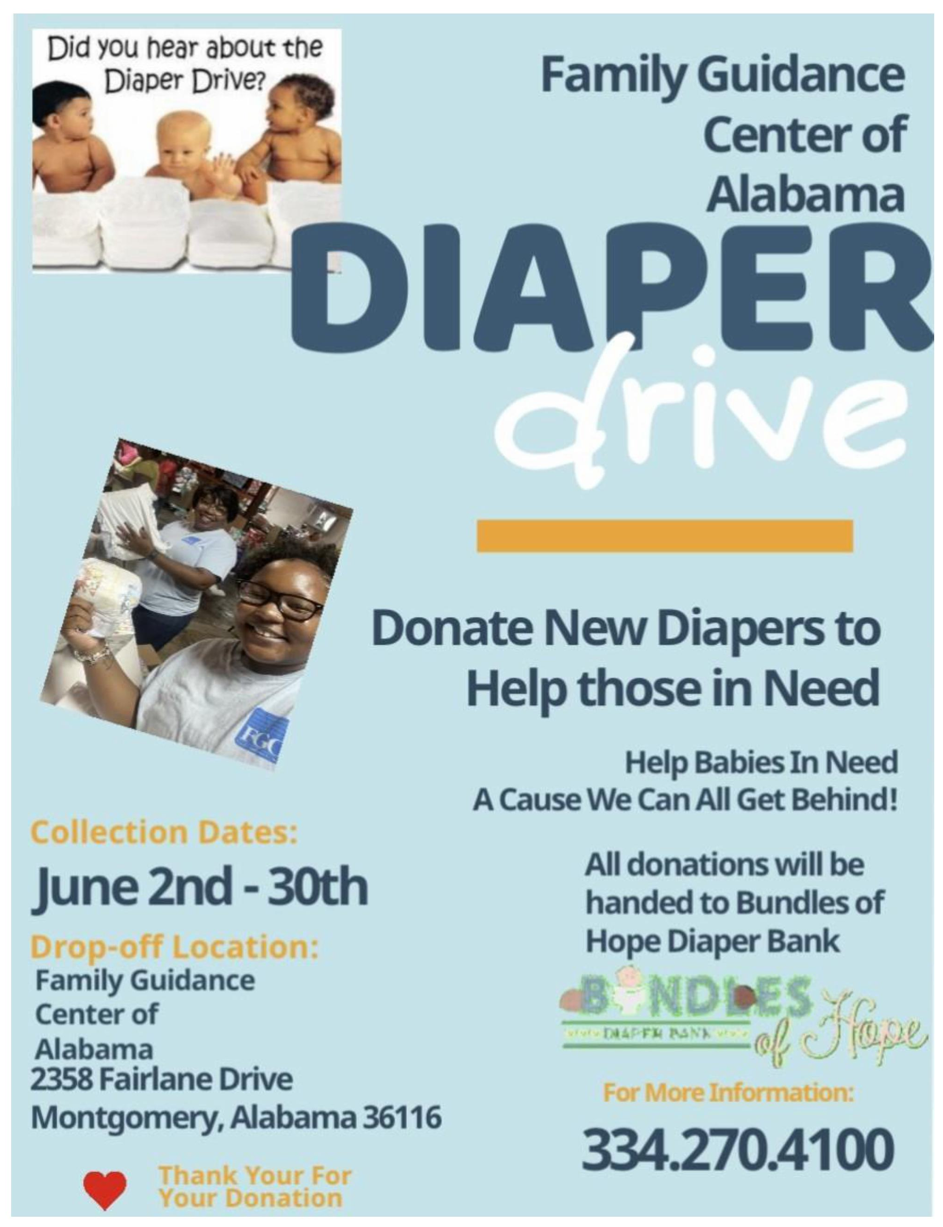 Diaper drive