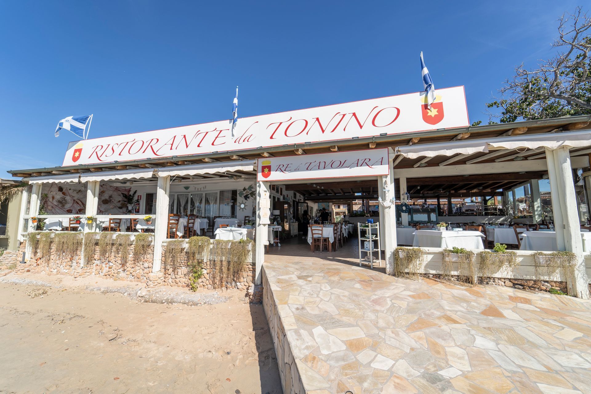 esterno del ristorante