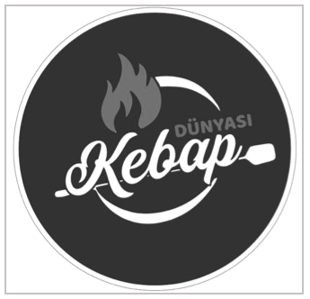 A black and white logo for dunyasi kebap