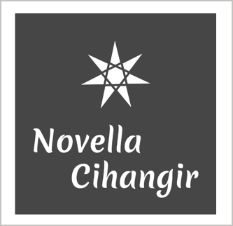 A logo for novella cihangir with a star on it