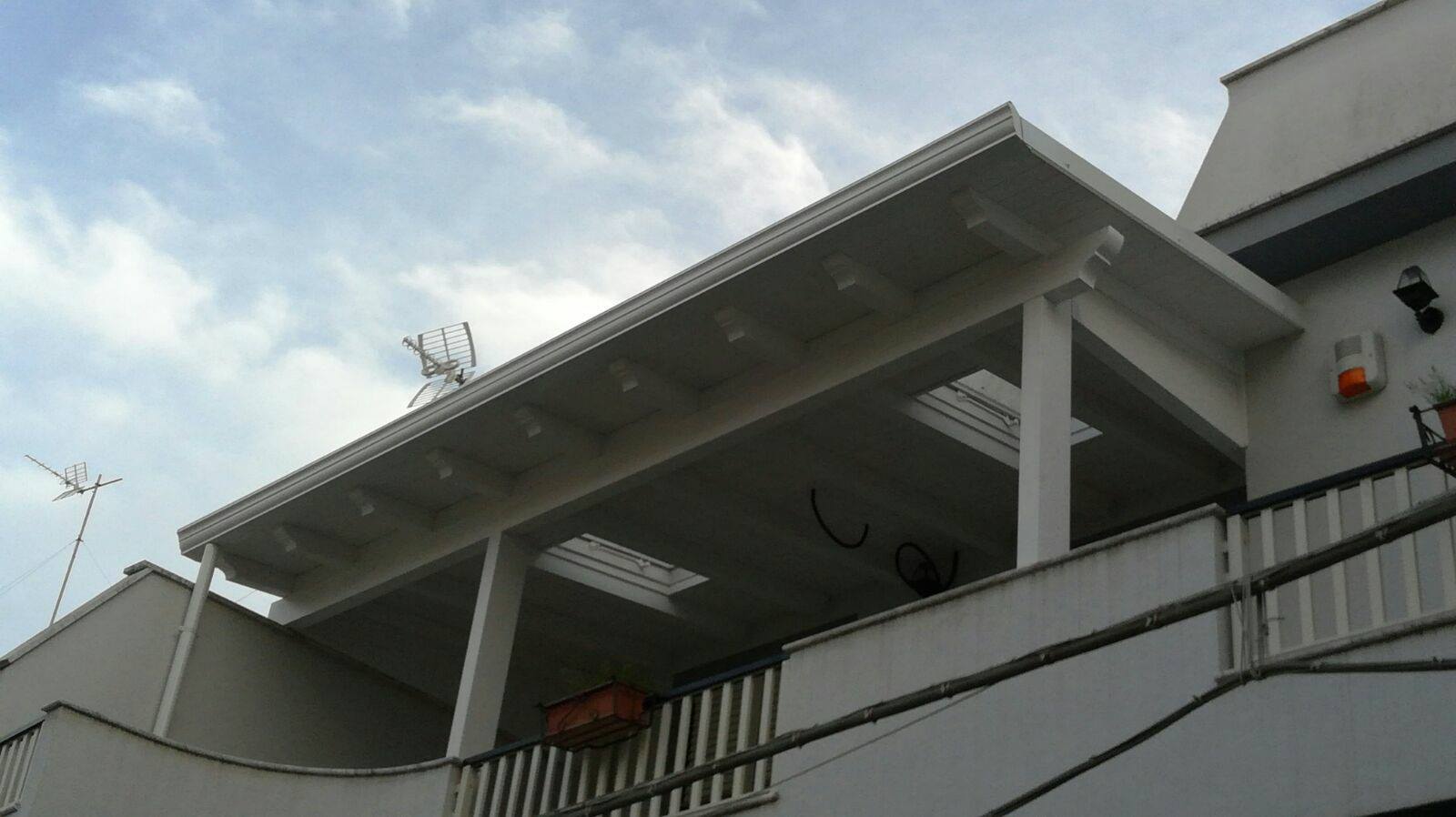 Struttura portante per terrazzo