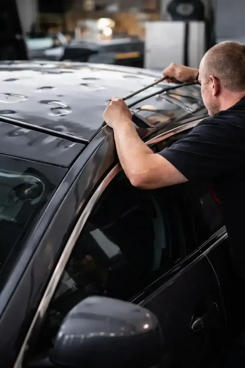 Hail damage paintless dent repair service in Menifee California