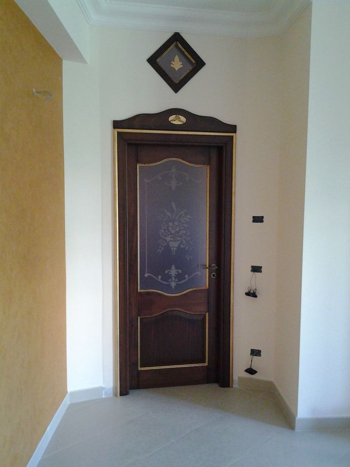 porta in legno massello