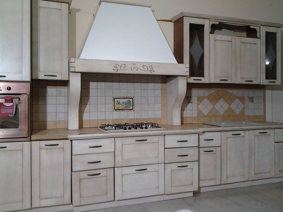cucina in legno chiaro