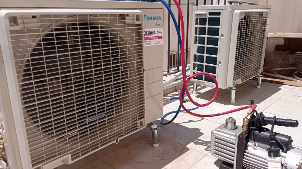 Due unità di condizionamento