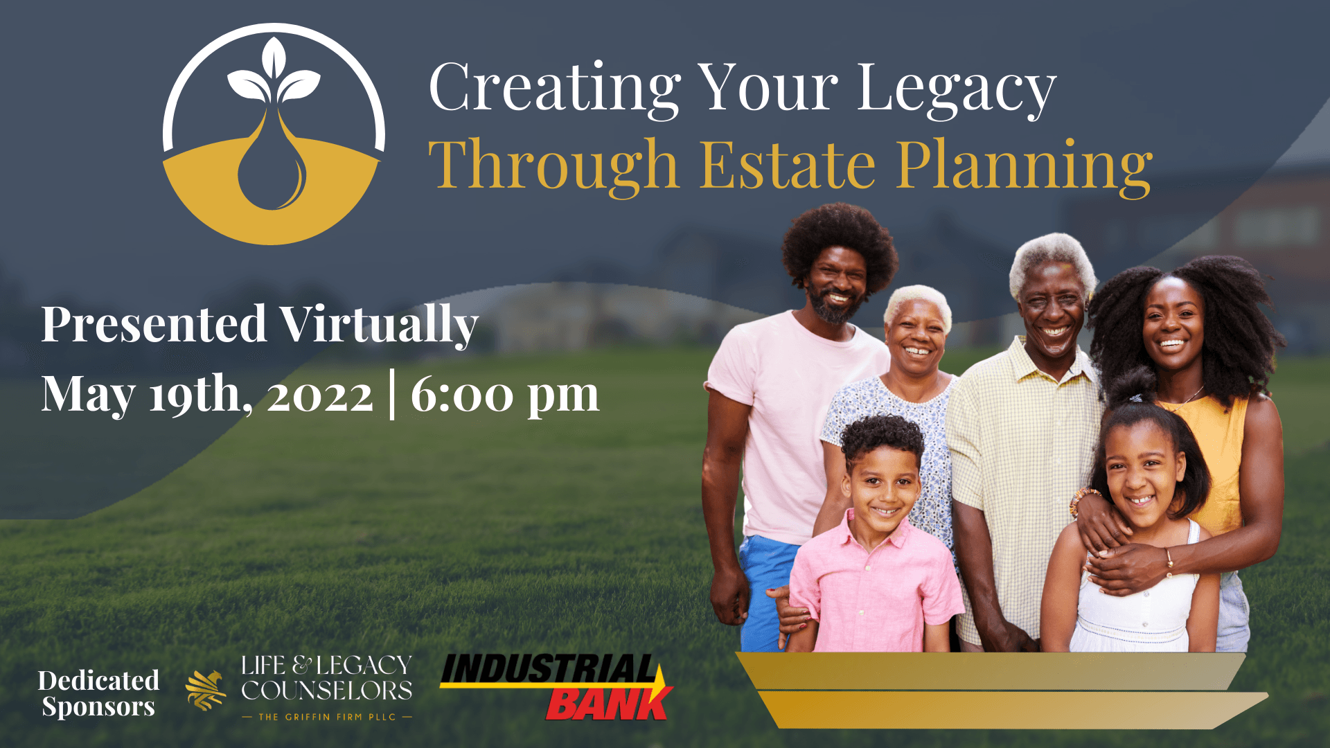 A poster for creating your legacy through estate planning