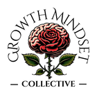 Logo: A red brain-rose with green leaves, growing from a thorny stem, and the words 