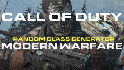Modern Warfare Random Class Generator