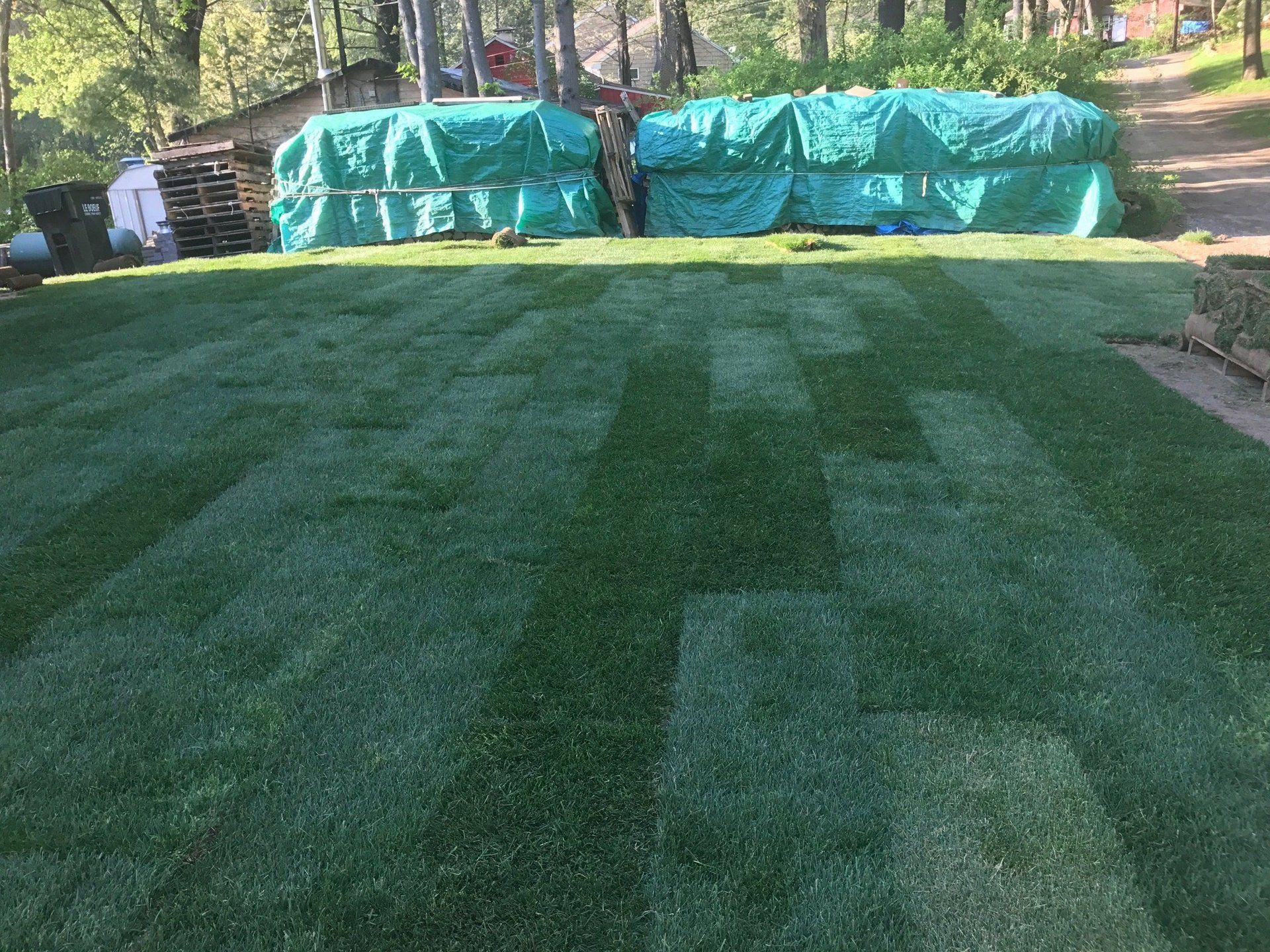 Brimfield MA landscape design, grading, drainage, fence installer, tree removal, lawn sod, water diversion